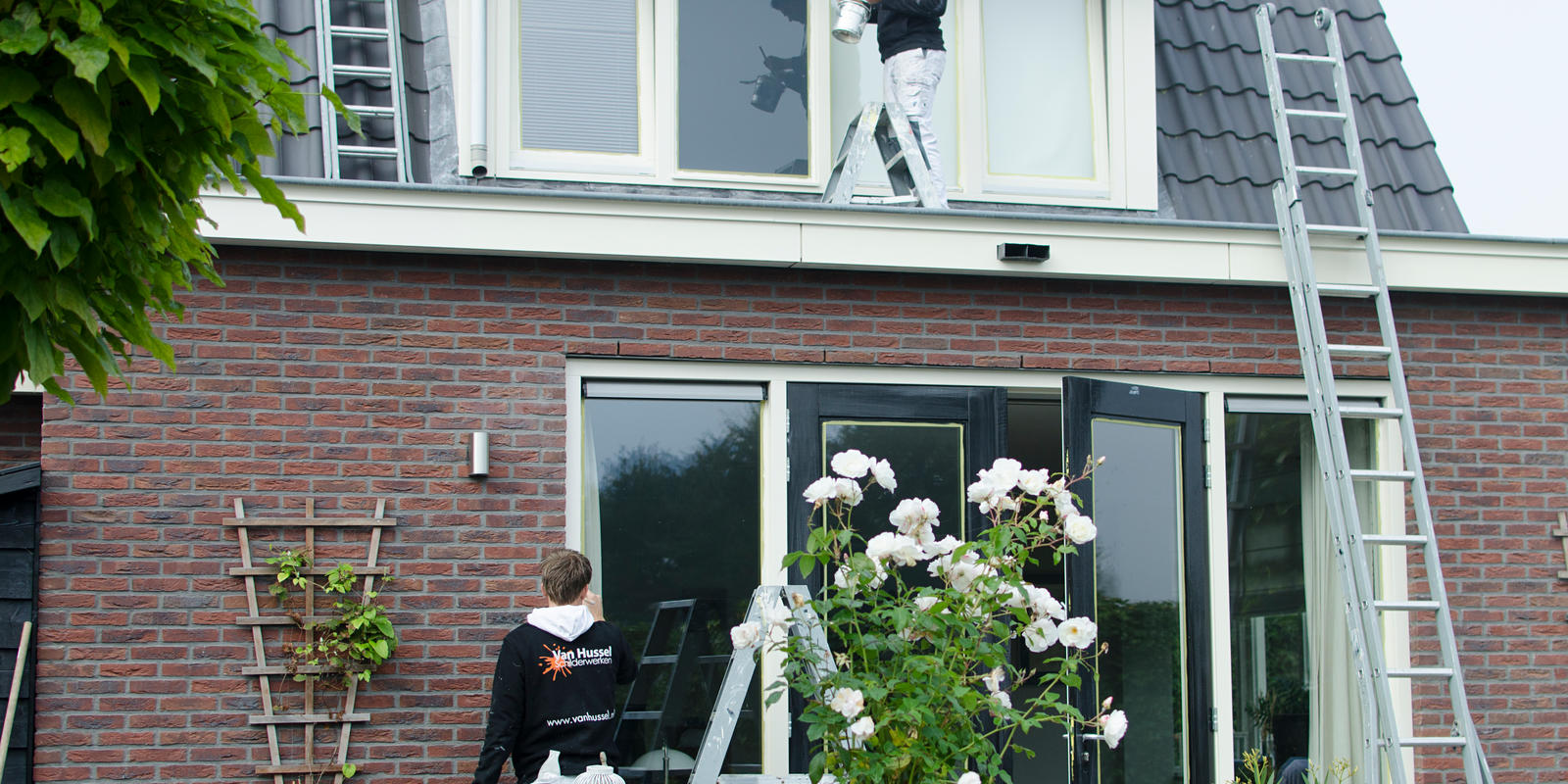 buiten kozijnen verven